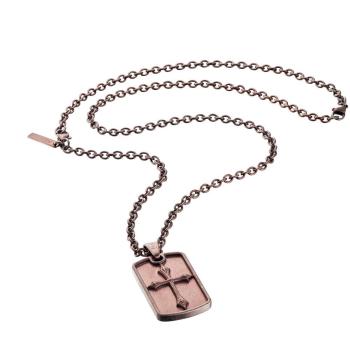 Police Knight Cross Dog Tag Halskette Kreuz
